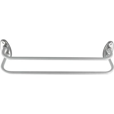 Portant à Serviettes Blanc Époxy Godonnier - 52x14 cm - Usage intensif - Publicité Portant à Serviettes Blanc Époxy Godonnier - 52x14 cm - Usage intensif - Publicité