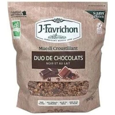 Favrichon Muesli Crujiente Dúo de Chocolate - Muesli Favrichon Muesli Crujiente Dúo de Chocolate - Muesli