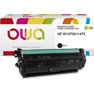 Armor K18899OW Laserton - HP 147X Schwarz - 2,5K - Ohne Transferrollen Armor K18899OW Laserton - HP 147X Schwarz - 2,5K - Ohne Transferrollen