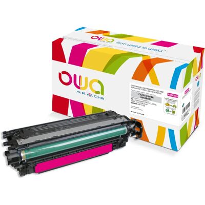 Armor K15166OW Magenta Toner - Kompatibel mit HP - 7000 Seiten Armor K15166OW Magenta Toner - Kompatibel mit HP - 7000 Seiten