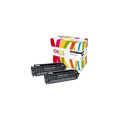 Cartouche de toner noir Owa Armor - Pack de 2 pour HP & Canon - Publicité Cartouche de toner noir Owa Armor - Pack de 2 pour HP & Canon - Publicité
