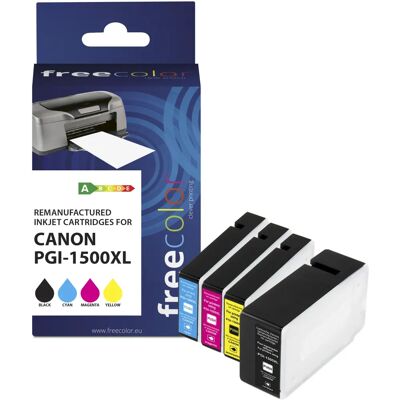 Cartouche d'encre Freecolor K10404F7 Noir Cyan Magenta Jaune - Pack de 4 Cartouche d'encre Freecolor K10404F7 Noir Cyan Magenta Jaune - Pack de 4