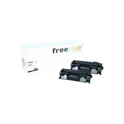 Cartouche de toner noir Freecolor CE505XD HY Pack double Cartouche de toner noir Freecolor CE505XD HY Pack double