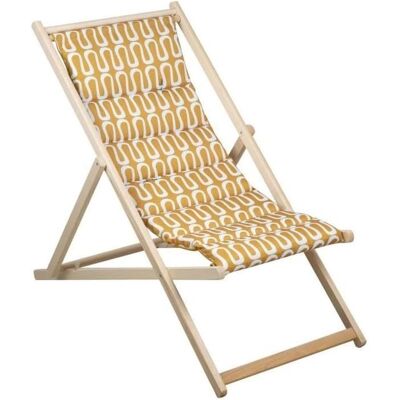Chaise Longue Jardin Prive - Electro - Cumin - 3 Positions - Chaise Longue - Publicité Chaise Longue Jardin Prive - Electro - Cumin - 3 Positions - Chaise Longue - Publicité