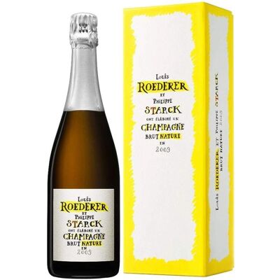 Louis Roederer Starck Brut Nature Champagne - Vino espumoso Louis Roederer Starck Brut Nature Champagne - Vino espumoso