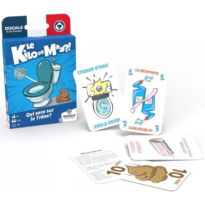 Ducale Le Kilo De M - Jeu de Cartes Familial - Publicité Ducale Le Kilo De M - Jeu de Cartes Familial - Publicité