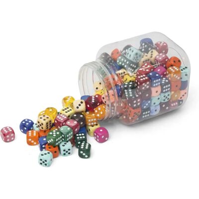 Cartamundi 35800 gioco da tavolo - dadi abbinati, 16 mm, colori assortiti Cartamundi 35800 gioco da tavolo - dadi abbinati, 16 mm, colori assortiti