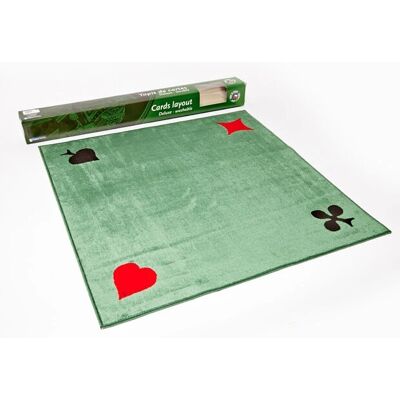 Cartamundi 101350 Brettspiel - Grün - 77x77cm Cartamundi 101350 Brettspiel - Grün - 77x77cm