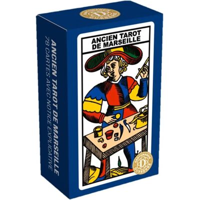 France Cartes Grimaud Mini Tarot de Marseille - Jeu de Cartes - Portable - Publicité France Cartes Grimaud Mini Tarot de Marseille - Jeu de Cartes - Portable - Publicité