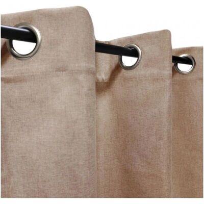 Cortina Opaca Taupe - 140x240cm - Acabado Satín Modern Cortina Opaca Taupe - 140x240cm - Acabado Satín Modern
