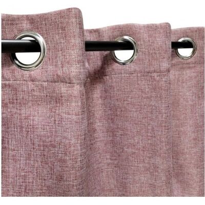 Atout Ciel - Rideau Thermique Lin Chiné Bordeaux Doublé Polaire - 135x240cm - Curtain - Publicité Atout Ciel - Rideau Thermique Lin Chiné Bordeaux Doublé Polaire - 135x240cm - Curtain - Publicité