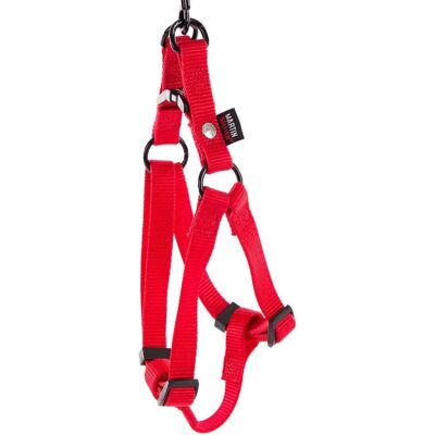 Martin Sellier Rotes Nylon-Hundegeschirr - 30-50 cm Martin Sellier Rotes Nylon-Hundegeschirr - 30-50 cm