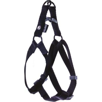 Martin Sellier Nylon Hondenharnas - 50-70cm, Zwart Martin Sellier Nylon Hondenharnas - 50-70cm, Zwart