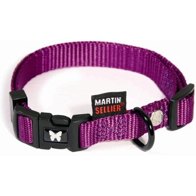 Martin Sellier Verstellbares Nylonhalsband - Klein - 40-55 cm - Robust & Bequem Martin Sellier Verstellbares Nylonhalsband - Klein - 40-55 cm - Robust & Bequem