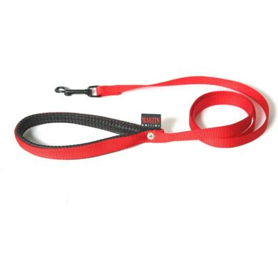 Laisse pour chien Martin Sellier Rouge 120cm Nylon Poignée Confort - Publicité Laisse pour chien Martin Sellier Rouge 120cm Nylon Poignée Confort - Publicité