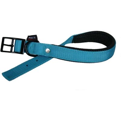 Martin Sellier Türkis Komfort Hund collar - 16-35 cm Martin Sellier Türkis Komfort Hund collar - 16-35 cm