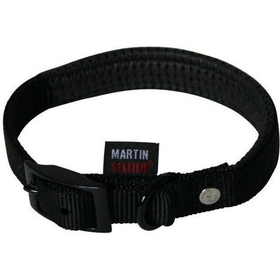 Martin Sellier Hundehalsband - Komfortschaum Schwarz 55cm - Hundezubehör Martin Sellier Hundehalsband - Komfortschaum Schwarz 55cm - Hundezubehör