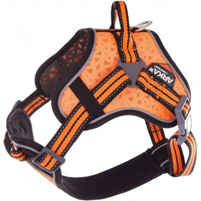 Harnais Orange Arka Dog de Martin Sellier - Pour Chiens Actifs - Publicité Harnais Orange Arka Dog de Martin Sellier - Pour Chiens Actifs - Publicité