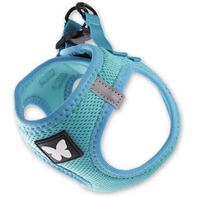 Harnais respirant turquoise Martin Sellier - Chien & Chat - Publicité Harnais respirant turquoise Martin Sellier - Chien & Chat - Publicité