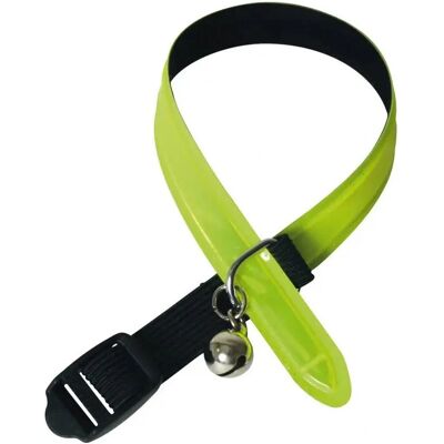 Martin Sellier Reflektierendes Katzenhalsband - Gelb - 30cm Martin Sellier Reflektierendes Katzenhalsband - Gelb - 30cm