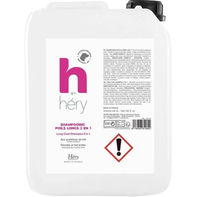 Shampoo Hery H pour chiens à poil long - Démêlant & Brillant - Publicité Shampoo Hery H pour chiens à poil long - Démêlant & Brillant - Publicité