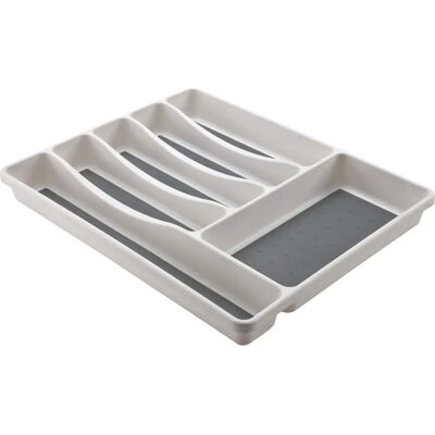 Mondex Weiß Grau Space System Besteckorganizer - Besteckaufbewahrung Mondex Weiß Grau Space System Besteckorganizer - Besteckaufbewahrung
