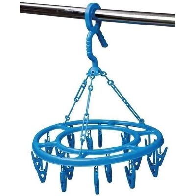 Mondex ITS 2441 - Klappbarer runder Kleiderständer - 18 Clips Mondex ITS 2441 - Klappbarer runder Kleiderständer - 18 Clips