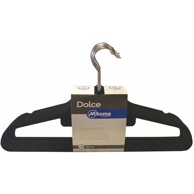 Mondex Schwarze Samt-Haken - 10 Stück, 42 cm Mondex Schwarze Samt-Haken - 10 Stück, 42 cm