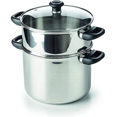Beka Polo Couscoussier - 8,5L, 24cm, Edelstahl Beka Polo Couscoussier - 8,5L, 24cm, Edelstahl