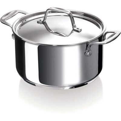 Beka RVS 2.4L Kookpan met deksel - Klassieke Kookpot Beka RVS 2.4L Kookpan met deksel - Klassieke Kookpot