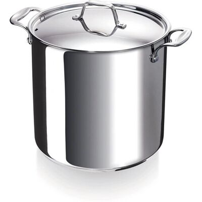 Cocotte en acier inoxydable Beka 17.2L - Marmite - Publicité Cocotte en acier inoxydable Beka 17.2L - Marmite - Publicité
