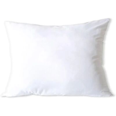 DOMIVA Coussin bébé - Microfibre blanc - 35x45 cm DOMIVA Coussin bébé - Microfibre blanc - 35x45 cm