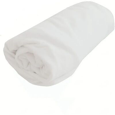 Drap housse imperméable blanc Domiva - Publicité Drap housse imperméable blanc Domiva - Publicité