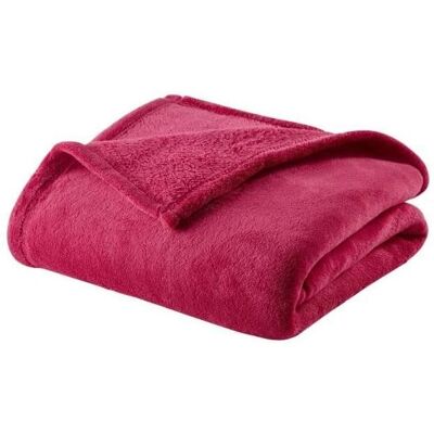 Domiva Microvezel Deken Fuchsia 75x100cm Domiva Microvezel Deken Fuchsia 75x100cm