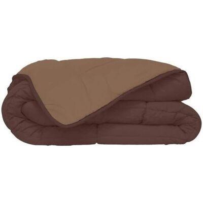 Edredón Doble Poyet Motte Calgary Moka Chocolate Edredón Doble Poyet Motte Calgary Moka Chocolate