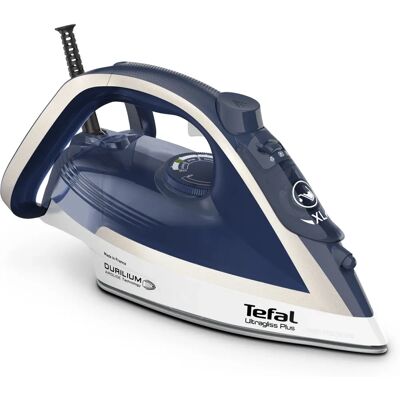 Tefal FV6812E0 - Niebieski, Srebrny - Żelazko parowe Tefal FV6812E0 - Niebieski, Srebrny - Żelazko parowe