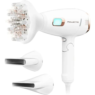 Rowenta Weiß Kupfer Haartrockner - 2200 W - Leicht Rowenta Weiß Kupfer Haartrockner - 2200 W - Leicht