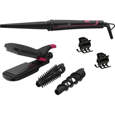 Rowenta Różowy 9w-1 Multistyler - Stylizator do Włosów Rowenta Różowy 9w-1 Multistyler - Stylizator do Włosów