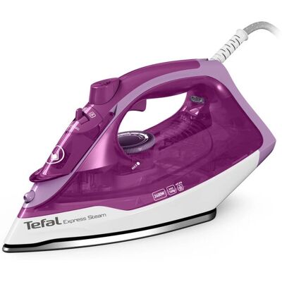 Tefal FV2836E0 - Viola, Bianco - Ferro da Stiro a Vapore Tefal FV2836E0 - Viola, Bianco - Ferro da Stiro a Vapore