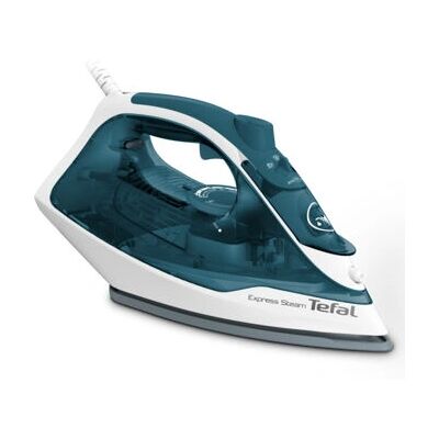 Tefal FV2839 - Blu, Bianco - Ferro da stiro a secco e a vapore Tefal FV2839 - Blu, Bianco - Ferro da stiro a secco e a vapore