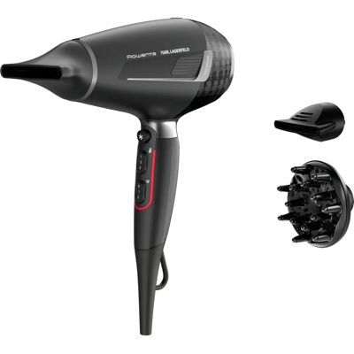 Asciugacapelli Rowenta K/Pro Stylist CV887LF0 - Nero - 2200 W Asciugacapelli Rowenta K/Pro Stylist CV887LF0 - Nero - 2200 W