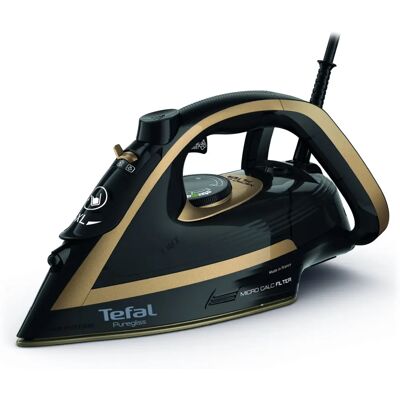 Tefal FV8064 - Zwart, Brons - Stoom- en droogstrijkijzer Tefal FV8064 - Zwart, Brons - Stoom- en droogstrijkijzer