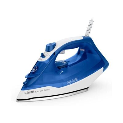 Calor 2400W Dampfbügeleisen - Keramiksohle - Blau & Weiß Calor 2400W Dampfbügeleisen - Keramiksohle - Blau & Weiß