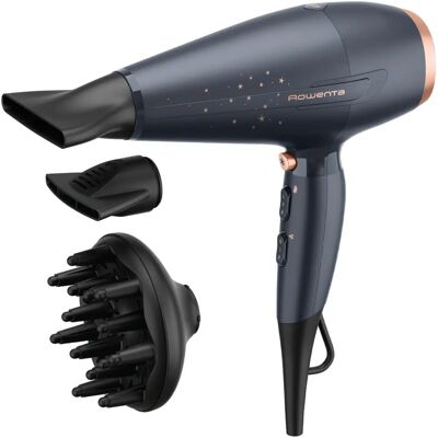 Sèche-cheveux Rowenta CV7231F0 Power Pro - 2200 W, Diffuseur - Publicité Sèche-cheveux Rowenta CV7231F0 Power Pro - 2200 W, Diffuseur - Publicité