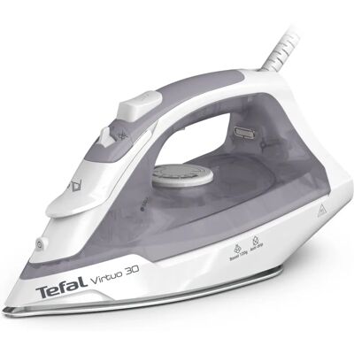 Tefal FV2C43E0 - Grijs, Wit - Droog- & Stoomstrijkijzer Tefal FV2C43E0 - Grijs, Wit - Droog- & Stoomstrijkijzer