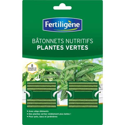 FERTILIGENE Fertilizante para Plantas Verdes - 40 Bastoncillos FERTILIGENE Fertilizante para Plantas Verdes - 40 Bastoncillos