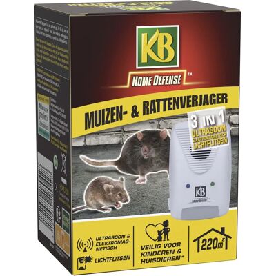 Répulseur ultrasons KB HOME DEFENSE - 220m² - Publicité Répulseur ultrasons KB HOME DEFENSE - 220m² - Publicité