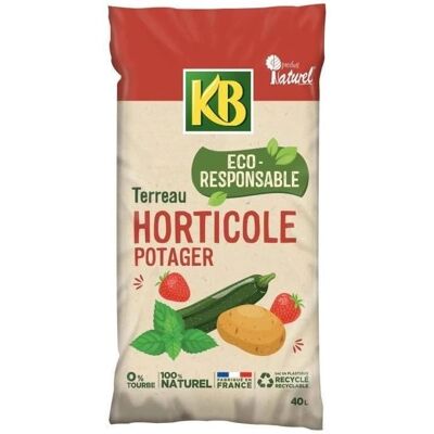 Compost de rempotage KB - 40L Sol Naturel - Publicité Compost de rempotage KB - 40L Sol Naturel - Publicité