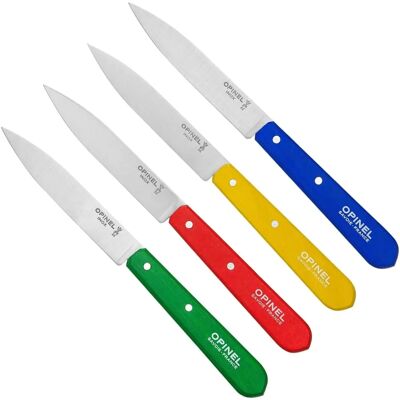 Opinel 112 Mehrfarbig Küchen-Set mit 4 Messern Opinel 112 Mehrfarbig Küchen-Set mit 4 Messern