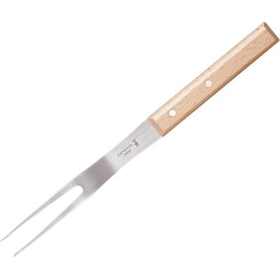 Opinel Parallele Nr. 124 Carving Fork - Edelstahlklinge, Buchenholzgriff, 16cm Opinel Parallele Nr. 124 Carving Fork - Edelstahlklinge, Buchenholzgriff, 16cm